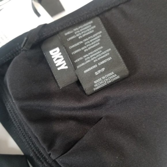 DKNY Triangle Halter Bikini Top Size Small - Picture 7 of 9